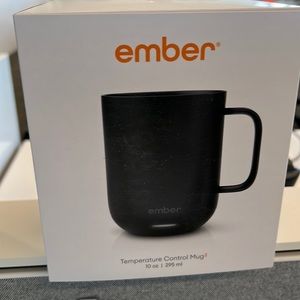 Black Temperature Control Ember  Mug 2 -Never used and  sealed in original Box
